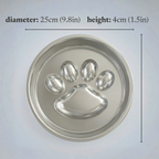 stainless steel slow feeder dog bowl dimensions